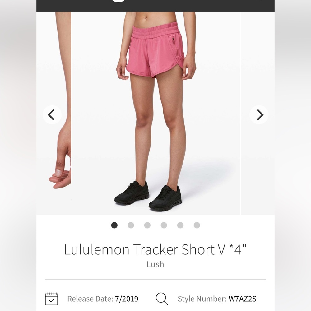 Lululemon Tracker V Shorts in Lush